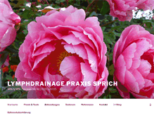 Tablet Screenshot of praxissprich.de